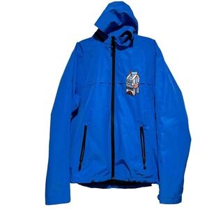 Lyrical‎ Lemonade Rain/Wind Jacket Full Zip Size Large Removable Hoodie